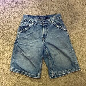 Vintage JNCO Skater Wide Leg Jean Shorts Medium Wash 
Baggy Y2K